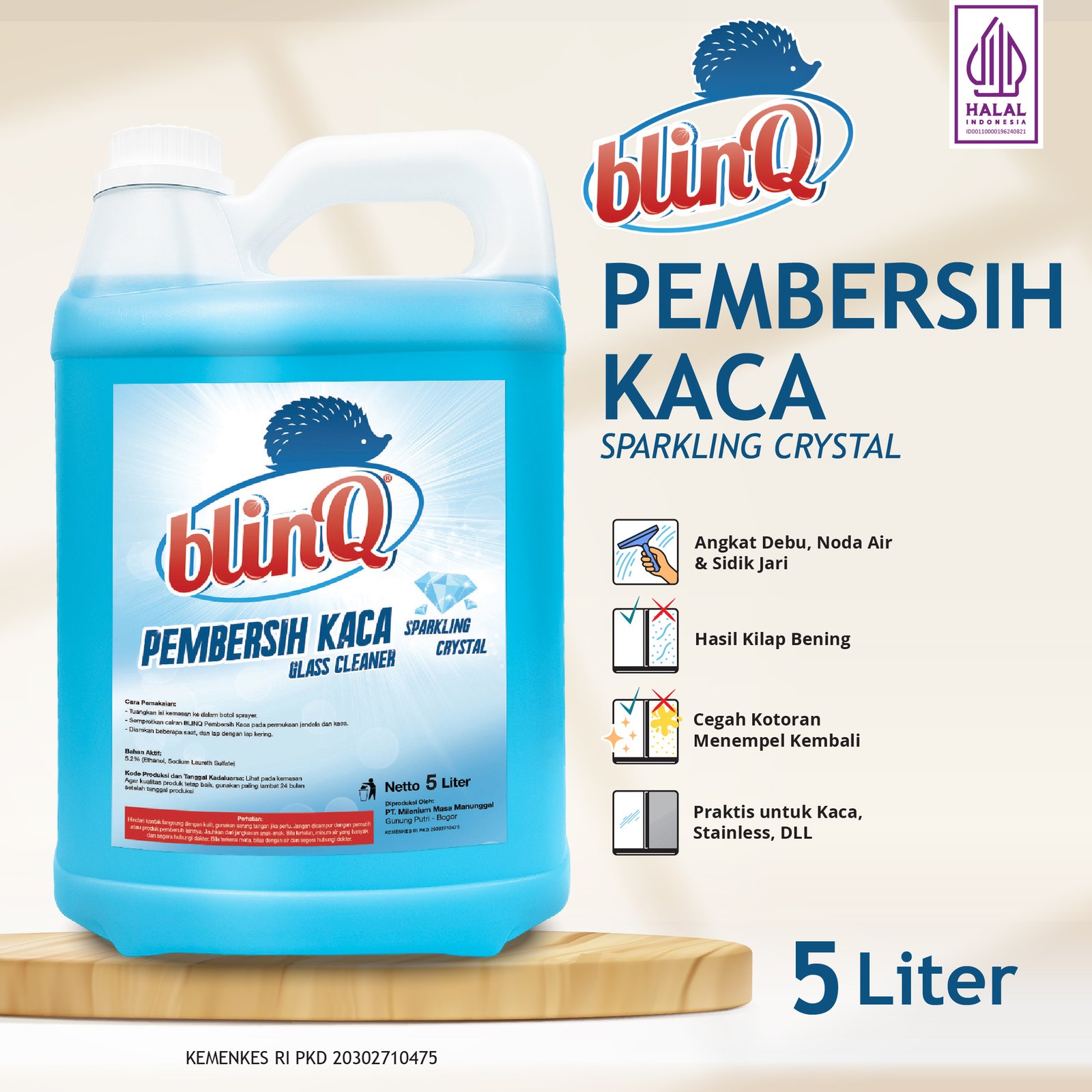 blinQ Pembersih Kaca
