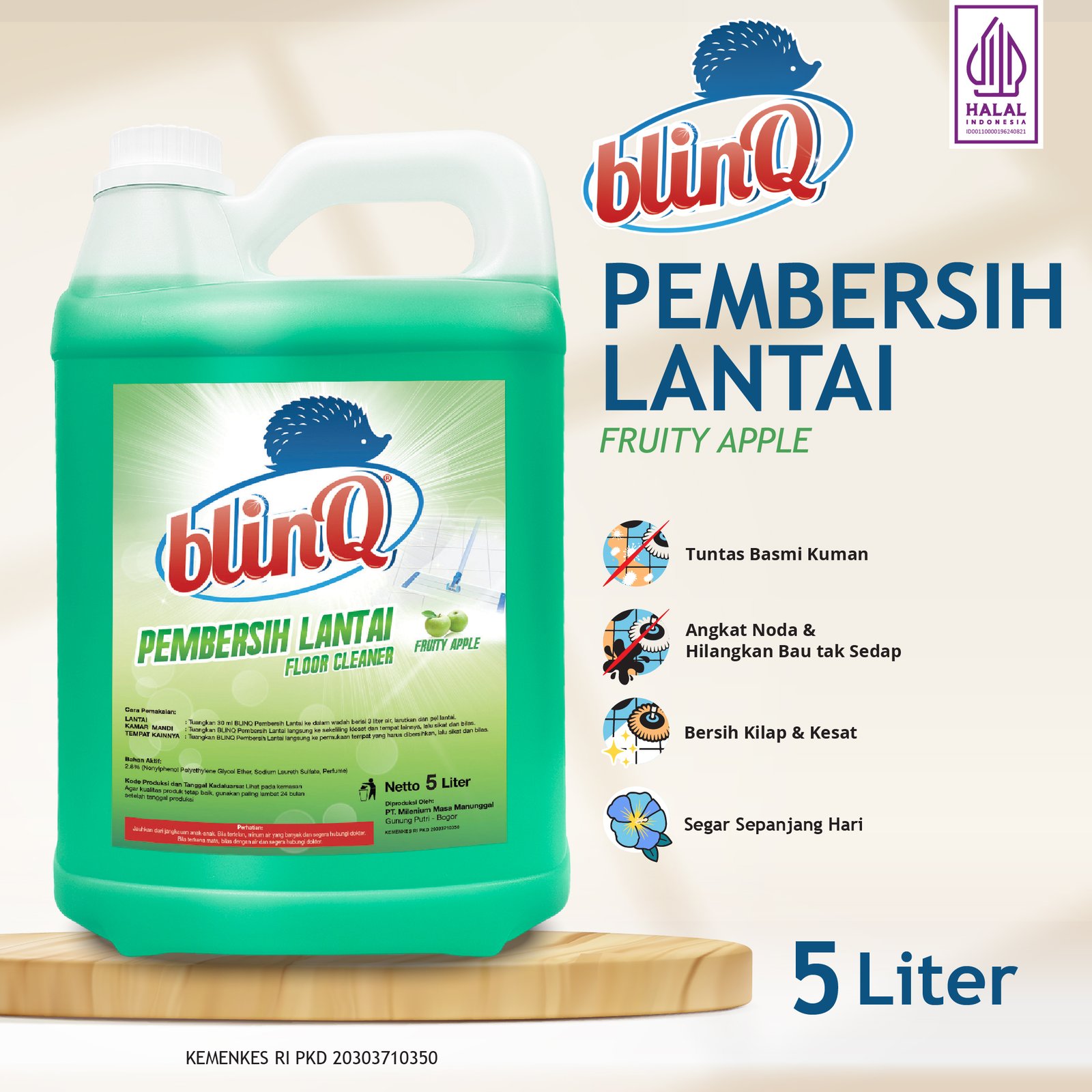 blinQ Pembersih Lantai